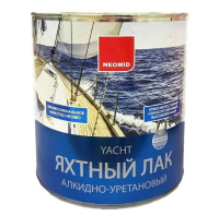 Лак яхтный алкидно-уретановый Neomid Yacht полуматовый 4,5 л