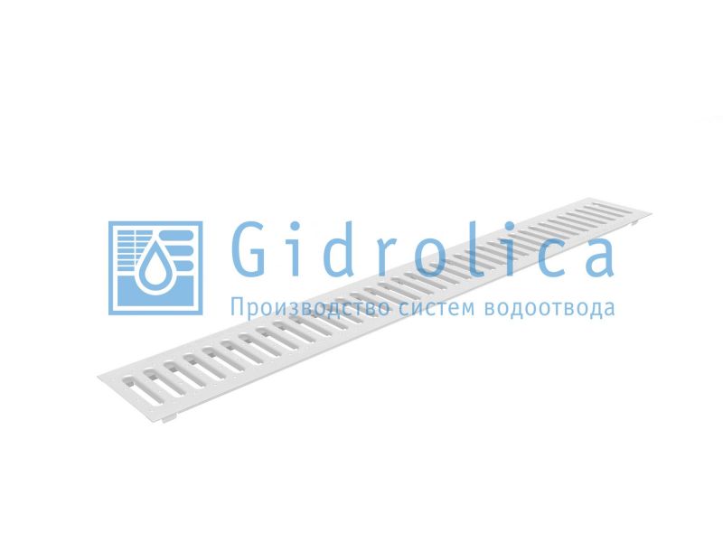Решетка стальная Gidrolica Standart 136х1000 мм Оцинкованная 508