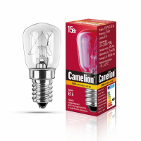 Лампа накаливания Camelion 15/P/CL/E14 (для холодильников)