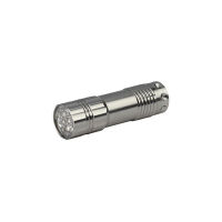 Светодиодный фонарь Трофи TM9 ручной на батарейках алюминиевый