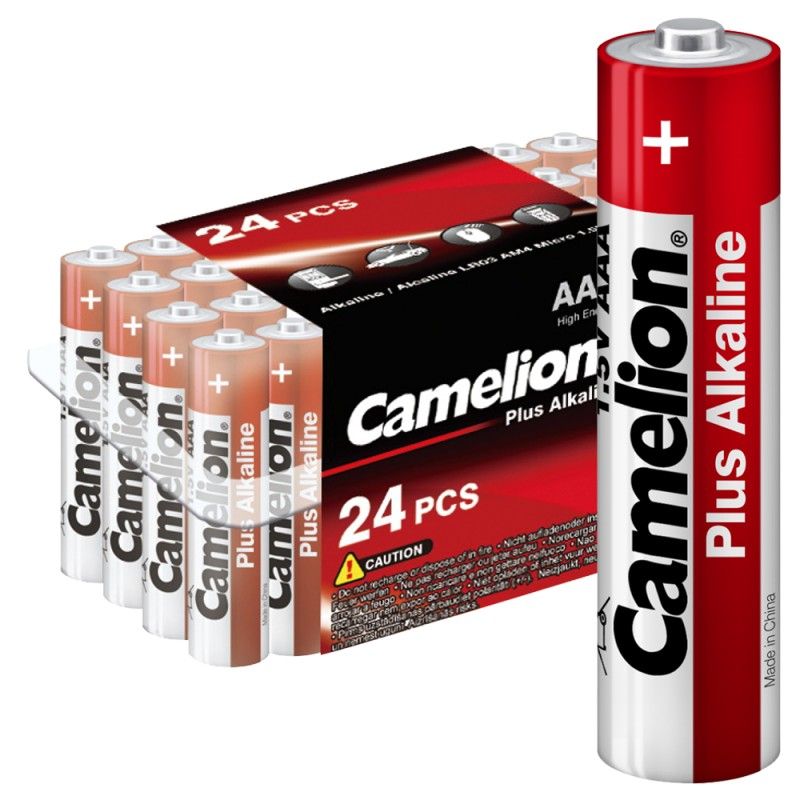 Батарейка Camelion Plus Alkaline LR03 PB-24 (поштучно)
