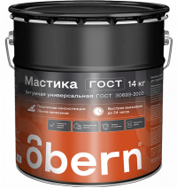 Мастика Obern битумная универсальная 14 кг/20 л
