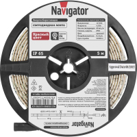 СД Лента Navigator 71 406 NLS-3528R60-4.8-IP65-12V R5