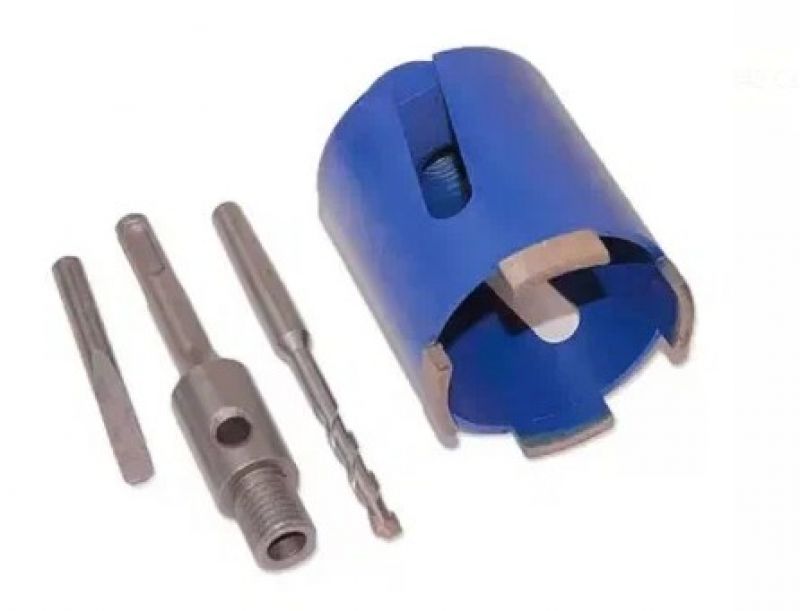 Коронка алмазная по бетону SDS-plus в сборе 68 мм VertexTools