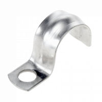 Скоба металлическая однолапковая d=19-20мм Fortisflex