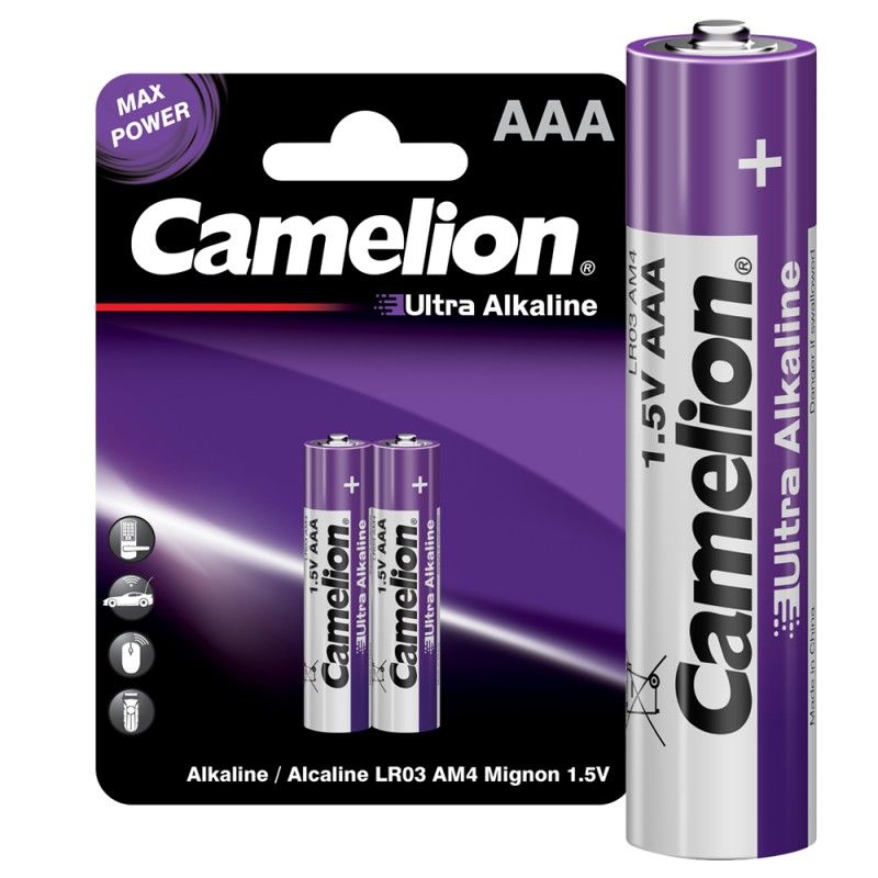 Батарейка Camelion Ultra LR03 BL-2