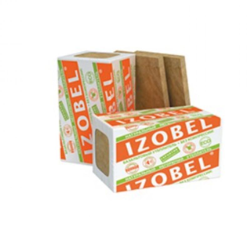 Утеплитель Izovol Izobel П25 1200х600х50 мм 5,76 м2