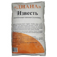 Известь гашеная Пушонка Диана 20 кг
