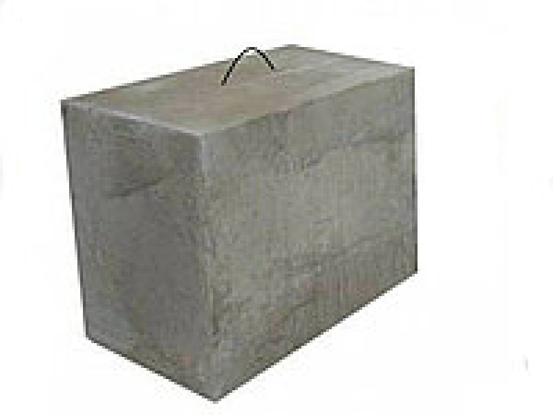 Блок бетонный 30х30х50 см