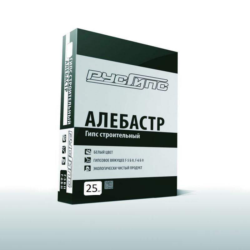 Алебастр Диана Г-5 Белый 25 кг